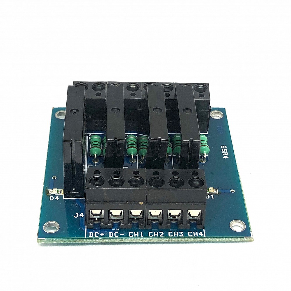 5V 4 Channel SSR Relay Module Solid State Relay Module With Fuse Sensor