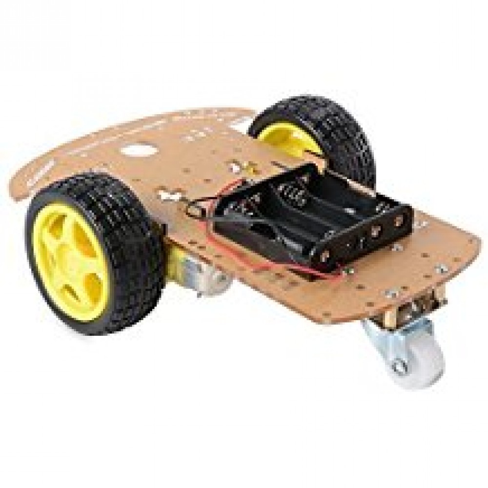 Transparent Robot Smart Car Chassis DIY Kit