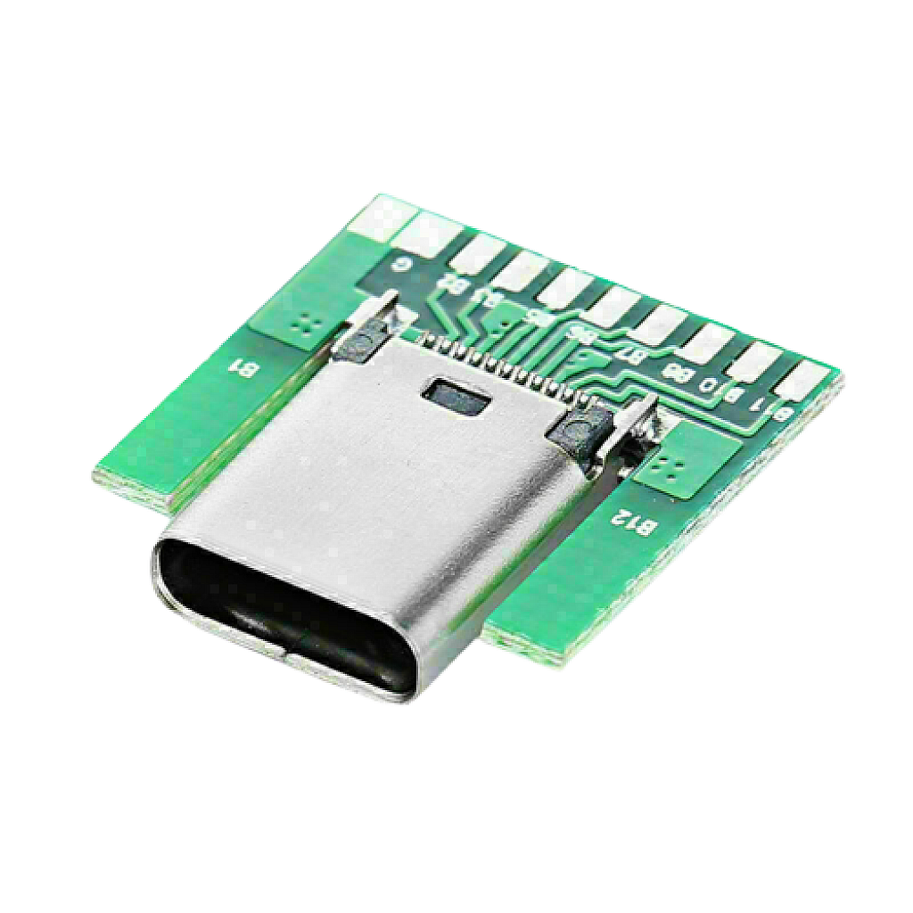 Usb Type C Pin Female Adapter Board