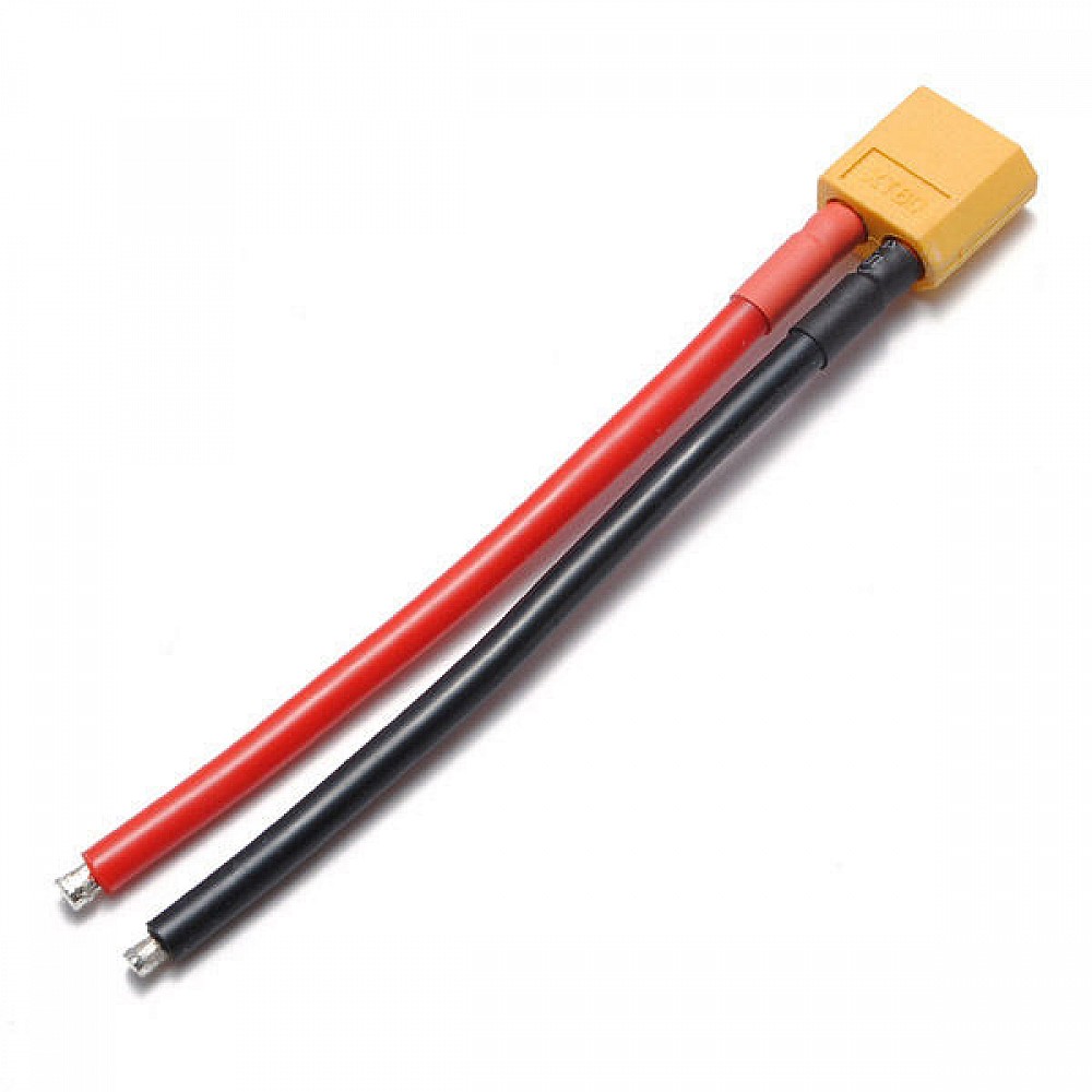 Xt Male Connector With Awg Silicon Wire Cm Lipo Battery Connector