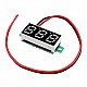 0.28inch 2.5-30V Two Wire DC Mini LED Display Voltmeter