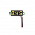 0.28inch 2.5-30V Two Wire DC Mini LED Display Voltmeter - Yellow