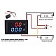 0.28inch DC 100V 100A LED Digital Voltmeter Ammeter