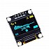 0.96 Inch I2C/IIC 4pin OLED Display Module (Yellow + Blue) 