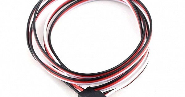 100cm JR Male to Futaba Female Servo Extension Cable