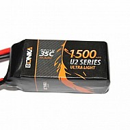 11.1V 1500mAh 35C 3S1P Bonka Lipo Battery - High Quality