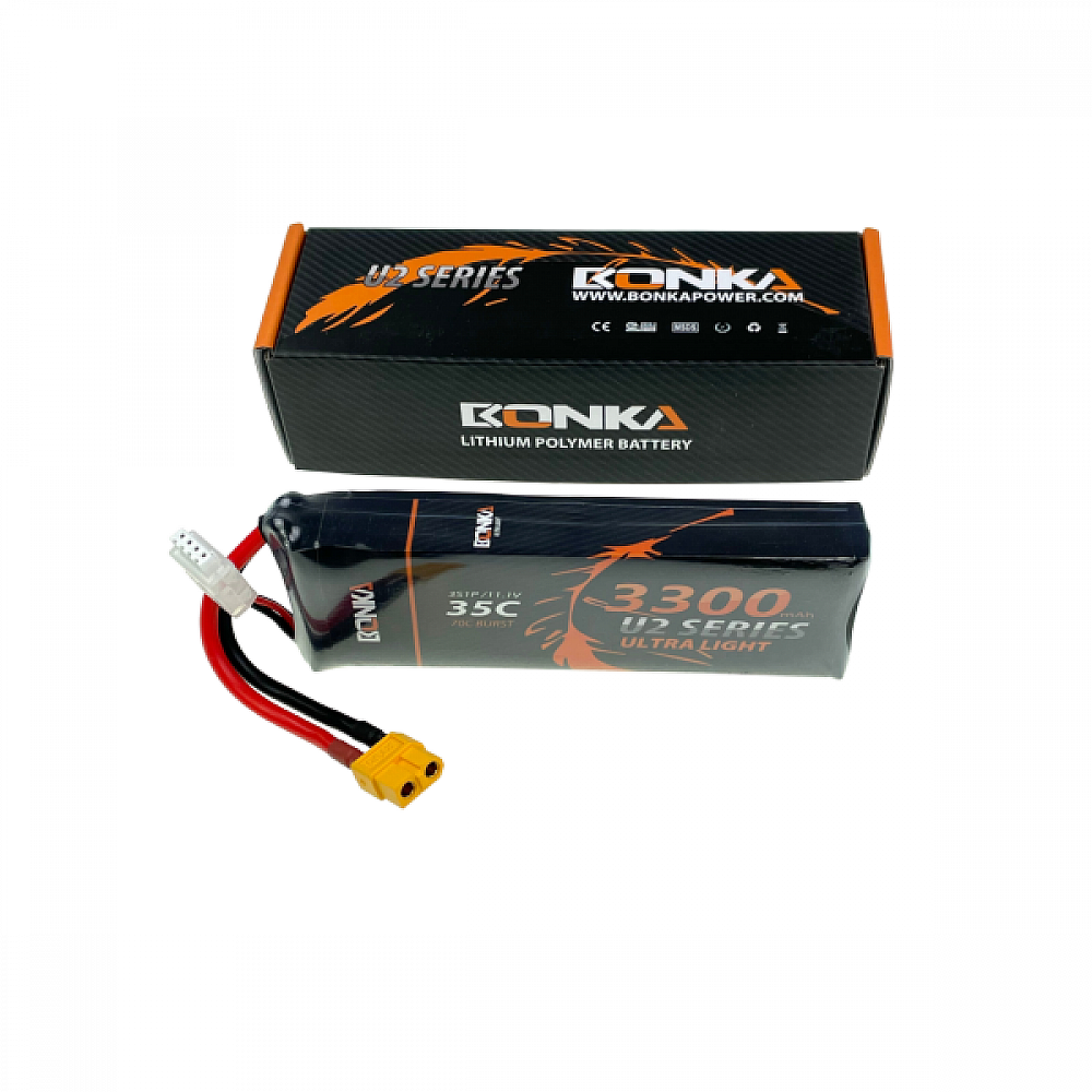 11 1v 3300mAh 35C 3S1P Bonka Lipo Battery High Quality