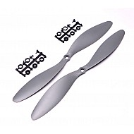 1147 (11X4.7) Glass Fiber Nylon Gray Propellers  1CW + 1CCW- 1pair