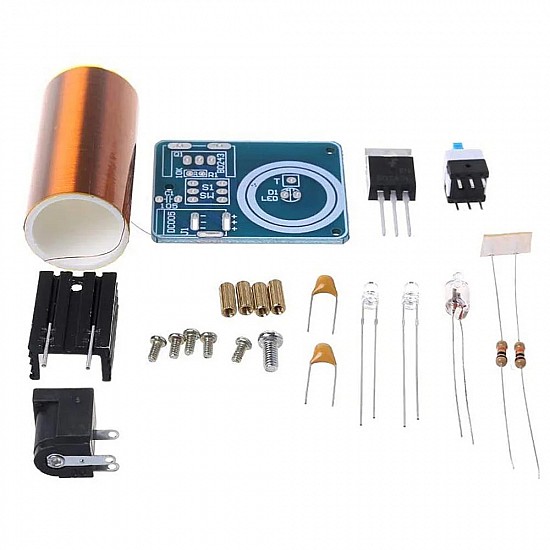 15W Mini Tesla Coil Plasma Speaker DIY Kit