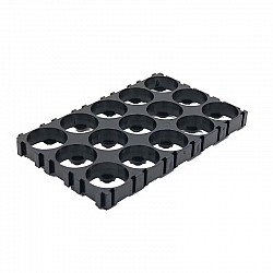 18650 3x5 Black Lithium Cell Holder