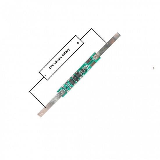 1S 3.7V  Li-ion 3MOS 4.5A Battery Protection Board