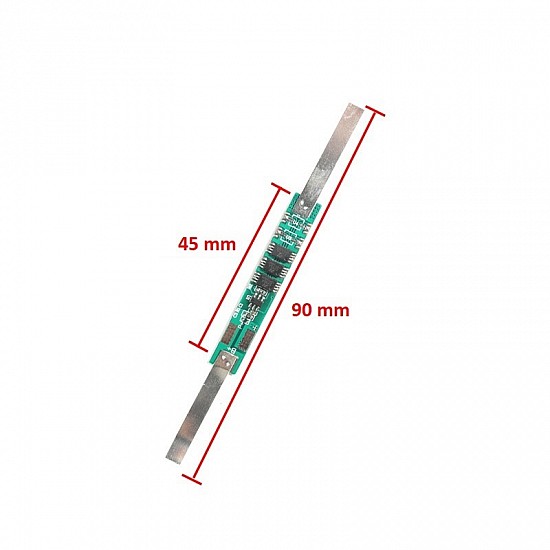 1S 3.7V  Li-ion 3MOS 4.5A Battery Protection Board