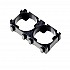 21700 1x2 Black Lithium Cell Holder