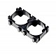 21700 1x2 Black Lithium Cell Holder