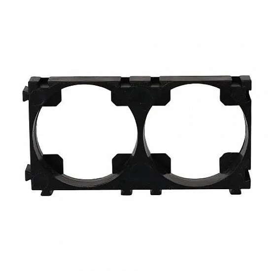 21700 1x2 Black Lithium Cell Holder