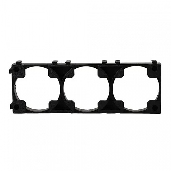 21700 1x3 Black Lithium Cell Holder