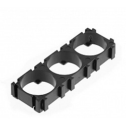 21700 1x3 Black Lithium Cell Holder