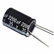 2200uF 35V Electrolytic Capacitor