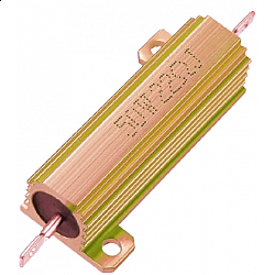 RX24 50W-22Ω Aluminum Metal Shell Case Wirewound Resistor