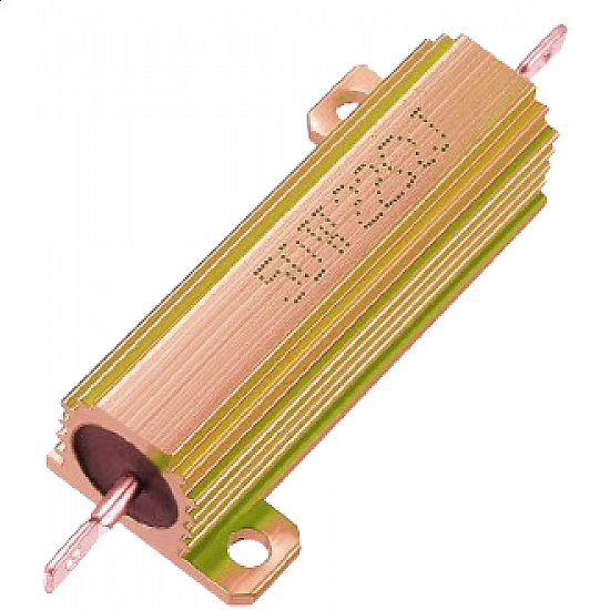 22Ω-50W Aluminum Metal Shell Case Wirewound Resistor