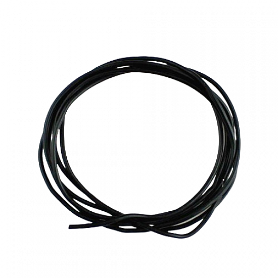 24AWG High Quality Black Silicon Wire - 1Meter