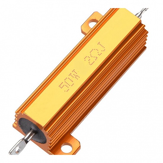 2Ω-50W Aluminum Metal Shell Case Wirewound Resistor