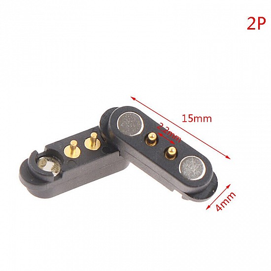 2Pin Pogo Magnetic Connector Pair