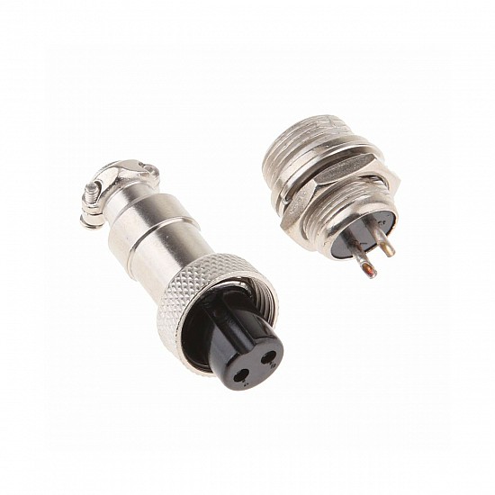 2Pin RS765/GX12  Aviation Plug Connector Set