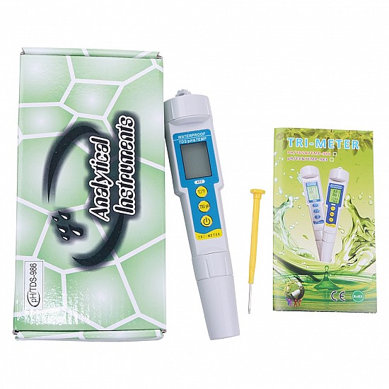 3-in-1 pH/TDS/TEMP Water Quality Tester