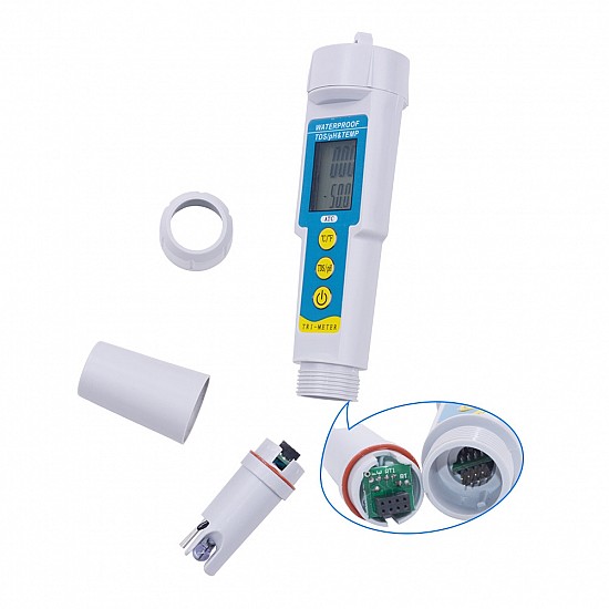 3-in-1 pH/TDS/TEMP Water Quality Tester