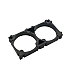 33140 1x2 Black Lithium Cell Holder