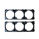 33140 1x3 Black Lithium Cell Holder