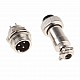 3Pin RS765/GX12  Aviation Plug Connector Set