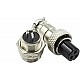 3Pin RS765/GX12  Aviation Plug Connector Set