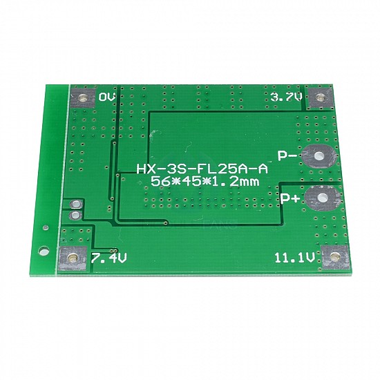 3S 12V 25A 18650 Lithium Battery Protection Board