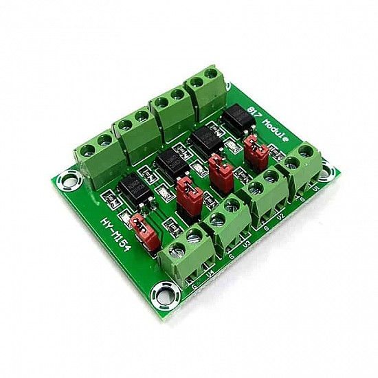 4 Channel Optocoupler Isolation Board Voltage Control Switching Module