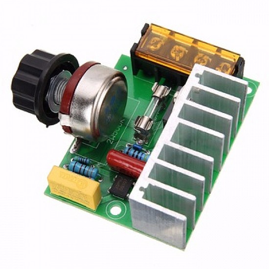 4000W 220V SCR Voltage Regulator Dimmers Speed Controller Thermostat