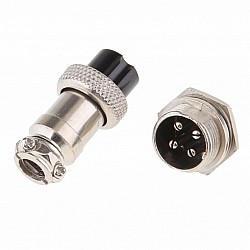 GX20/RS765 4-Pin Aviation Plug Connector Set