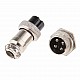 4Pin RS765/GX20 Aviation Plug Connector Set