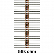 50 piece of 56K ohm Resistor