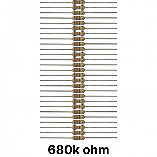 50 piece of 680K ohm Resistor