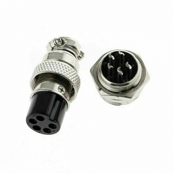 5Pin RS765/GX12  Aviation Plug Connector Set