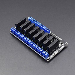 5V 2A 8 Channel SSR Solid State Relay Module with Fuse