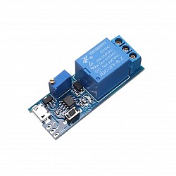 5V-30V Micro USB Power Adjustable Delay Relay Timer Control Module