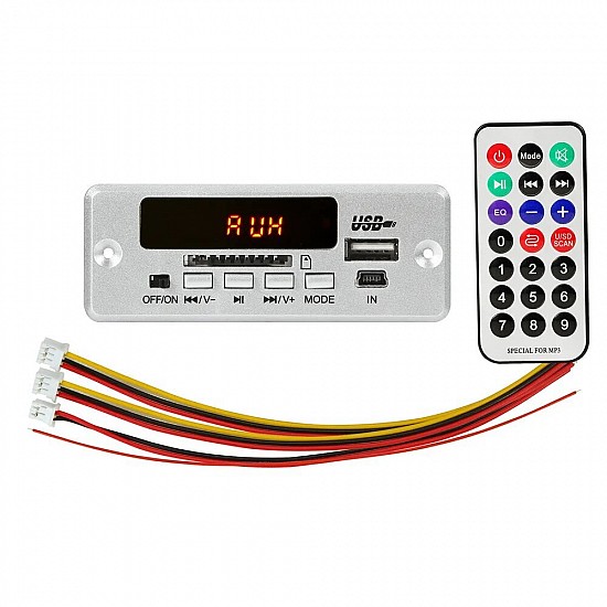 5V MP3 Blue-tooth Call Decoding Module with 2*3W Amplifier