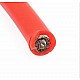 6AWG High Quality Red Silicon Wire - 1Meter