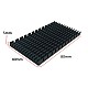 80x40x5mm Black Aluminum Heatsink Radiator Cooler