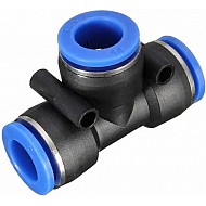 8mm T Union Pneumatic Pipe Fitting Connector