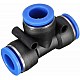 8mm T Union Pneumatic Pipe Fitting Connector