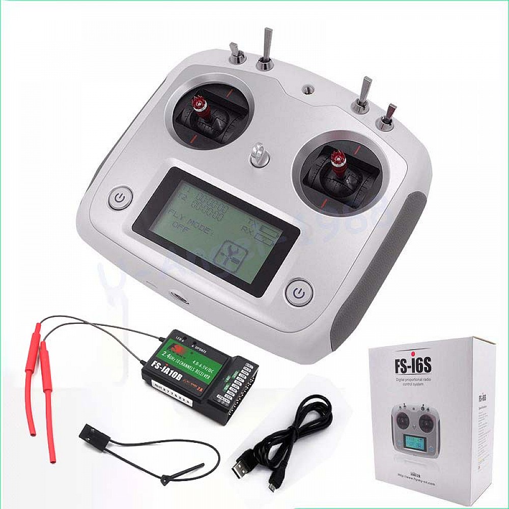 Flysky FS-i6S 2.4G 10CH AFHDS 2A Transmitter With FS-iA6B Receiver